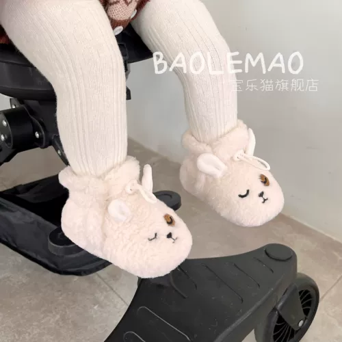 Демисезонные удерживающие тепло детские кроссовки подходит для мужчин и женщин для девочек для новорожденных, обувь, 0-1 лет, мягкая подошва