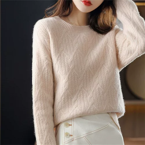 Демисезонный свитер, трикотажный лонгслив, нарукавники, коллекция 2022