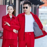 Демисезонный хлопковый износостойкий комбинезон, лонгслив, увеличенная толщина