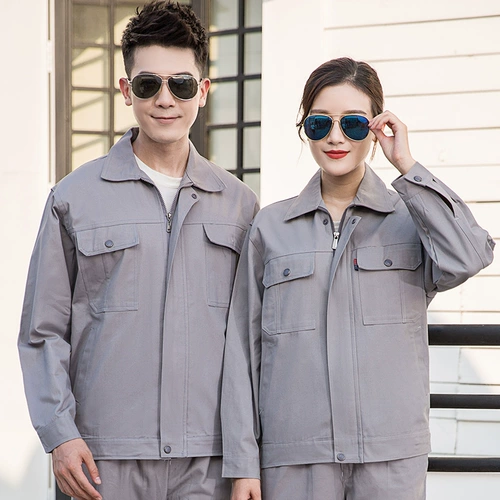 Демисезонный хлопковый износостойкий комбинезон, лонгслив, увеличенная толщина