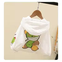 Зеленая мультяшная одежда для защиты от солнца