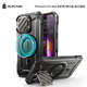 SUPCASE Unicorn Beetle Pro Black Kickstand MagSafe Phone Case for iPhone 17, 16, 15, 14 and 13