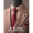 酒红黑条单领带·礼盒装