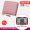 Bean pink large size 40 card holder/genuine leather tassel anti-theft brush+anti demagnetization