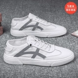 Летние мужские трендовые универсальные кроссовки, дышащая тканевая белая обувь для отдыха, коллекция 2021, в корейском стиле
