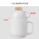Cup sức khỏe tách riêng Cốc gốm Cốc cà phê hộ gia đình Ly thủy tinh Hoa ấm trà Cháo Cup Công suất lớn - Tách