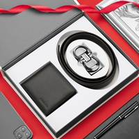 905 цвет пистолета+подарочная коробка с короткими кошельками