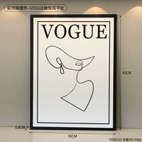 Орнаменты декоративной живописи - абстрактная шляпа VOGUE для женщин