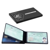 Металлический креативный защитный чехол для водительских прав подходит для мужчин и женщин, картхолдер, алюминиевый сплав, делается под заказ, с печатью вашего логотипа