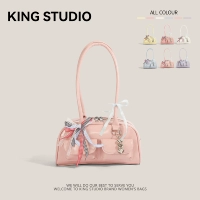 Розовый [включая кулон из шелкового шарфа]