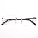 Импортированные высокоопределенные старые цветочные зеркала Мужские стили, чтобы увидеть почти умные автоматические бессмысленные безрамные очки мужские модели