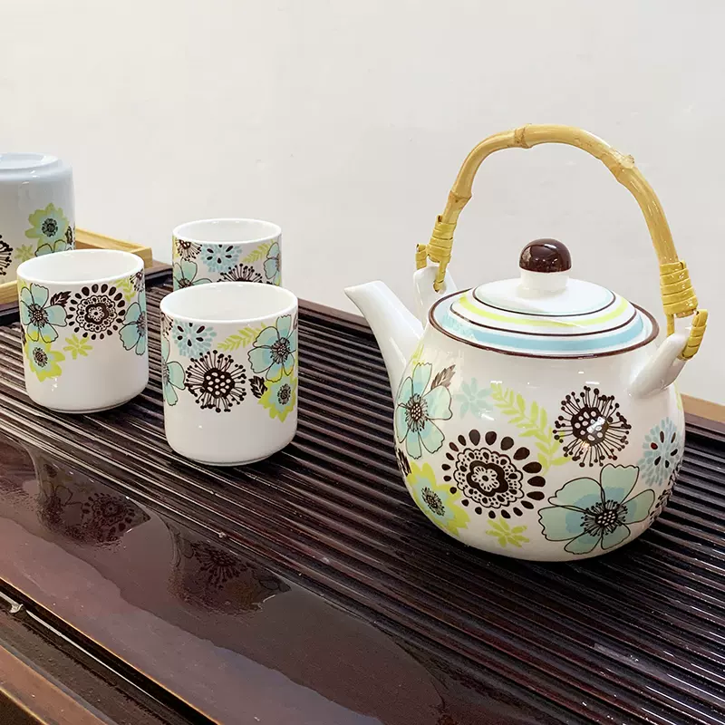 Cheng’S 精美陶瓷茶壶套装养生五件套 天猫优惠券折后￥29.9包邮（￥69.9-40）2款可选