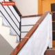 Белая защитная сетка с лестницей, 3м, 78см