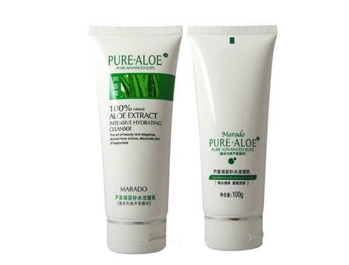 Гель алоэ вера, увлажняющее очищающее молочко