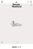 Кошка Big Spot Vivienne Westwood Ismene Empress Dowager Western Mats Clike Saturn Ring Silver