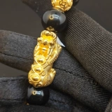 Золотой портативный браслет, на удачу, 3D, подарок на день рождения