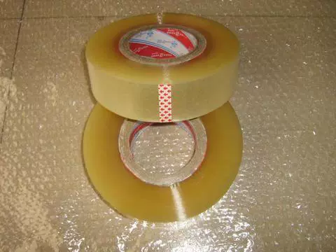 Пакет, прочная прозрачная укрепляющая лента, 45mm, диаметр 122мм