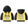 Light gray black and yellow number