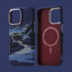 MooStudio Phone Cases Covers Carbon Fiber Pattern High End Premium Plus/Pro/Max – iPhone 16, iPhone 15, iPhone 14, iPhone 13, iPhone 12