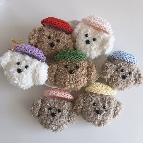 Apple, совместимый защитный чехол, беспроводные трикотажные наушники, 2, bluetooth