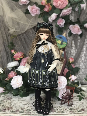 taobao agent Last 3 sets of special price] SD BJD MSD giant baby MDD baby clothing 4 point dress clock girl