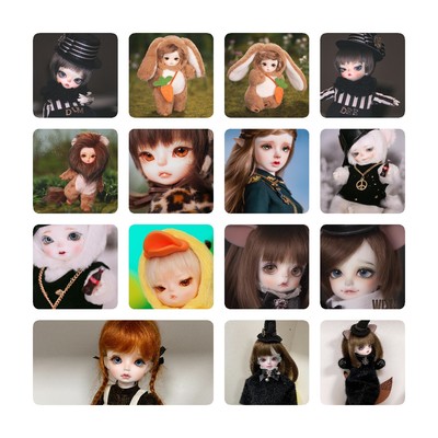 taobao agent Spot baby island physical store withdol bjd doll full set of various sizes collections