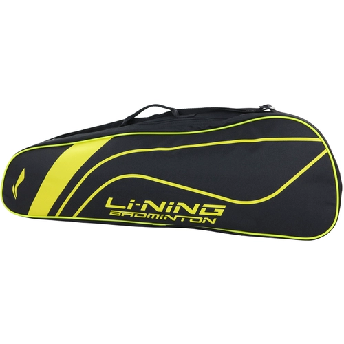 Li Ning, сумка для бадминтона на одно плечо, портативный золотой рюкзак