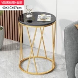 Современный и минималистичный журнальный столик, двухэтажный круглый диван для спальни для кровати, кованое железо