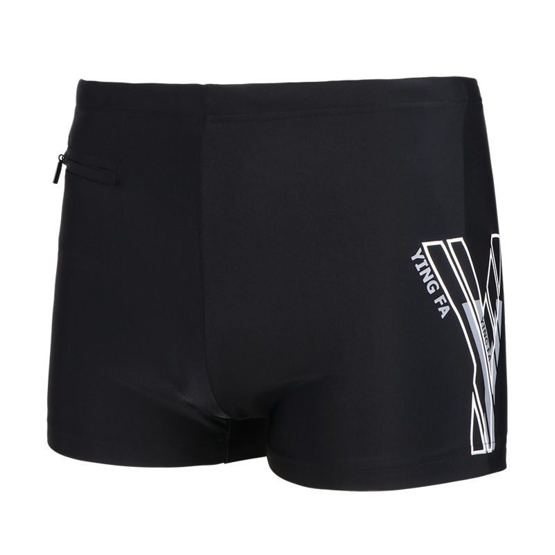Yingfa swimming trunks men's boxer shorts fashionable and comfortable low-waist authentic men's boxer swimming trunks Y3533