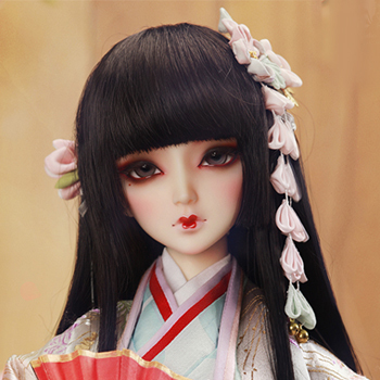taobao agent Ice/pink kimono version, bjd doll, asdoll angel workshop, DL316111F 3 points doll