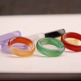 Натуральное агатовое кольцо из нефрита для влюбленных, подарок на день рождения