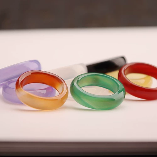 Натуральное агатовое кольцо из нефрита для влюбленных, подарок на день рождения