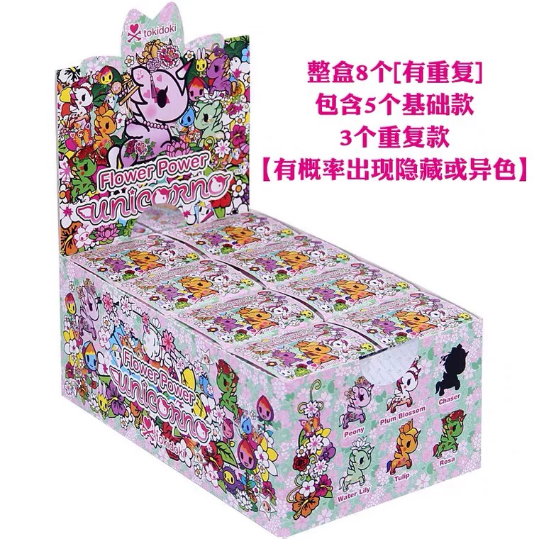 Китайский TOKIDOKI Тай Цидуйки единорог вероисповедание Blind Box Флор Лянгуд Женская рукопись