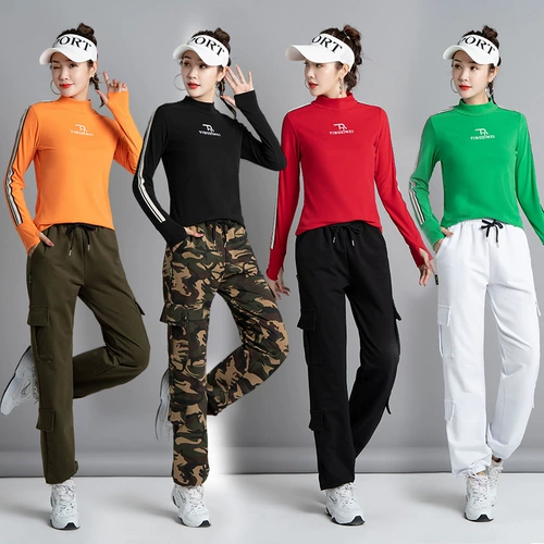 Ян Липпинг Сквер танец костюм новый набор осень и зима плюс флисовые утолщенные спортивные танце