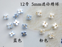 № 12-белая мини-гидрангея цветок 4