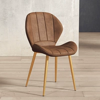 Золотая нога коричневая кожа