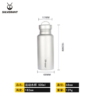 Спортивная бутылка, термос, 500 мл