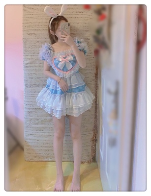 taobao agent Fresh small princess costume for princess, puff sleeves
