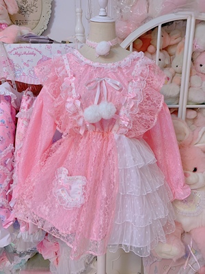 taobao agent Dress for princess with bow, doll