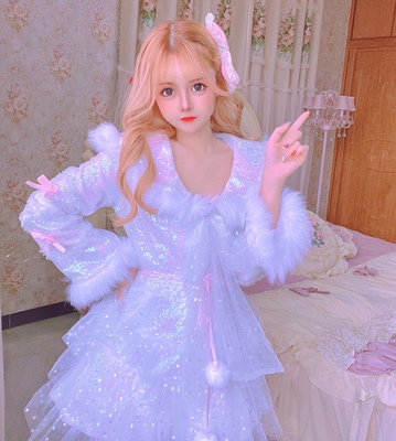taobao agent Down jacket for princess, fitted