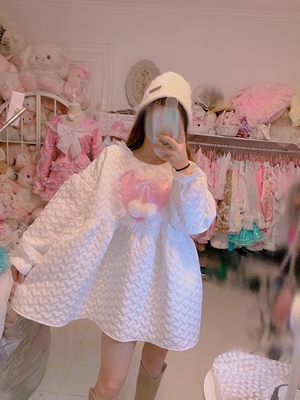 taobao agent Down jacket for princess with bow, dress, doll, fitted