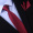 手打款7厘米 酒红色条纹领带+口袋巾