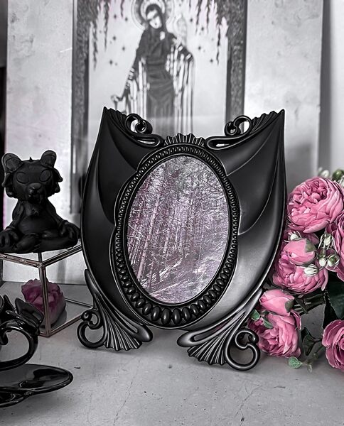 KILLSTAR diablo Готическая ночная одежда вампир летучая мышь крыло ночь смола фоторамка