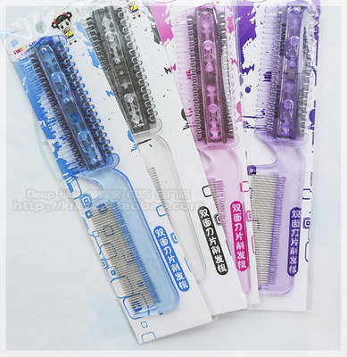 taobao agent A handful of hand!Daily rescue wigs of thin broken hair bangs COS wig steel combed double -sided hair comb