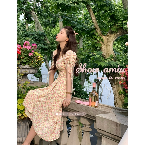 Showamiu Teng Yujia/XiaoChunri и цветочные платья юбки неверны и покачивая позу ~ гигантская рекомендация!