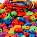Детский браслет из бисера, игрушка ручной работы, конструктор для мальчиков и девочек, практика, DIY, 2-3 лет