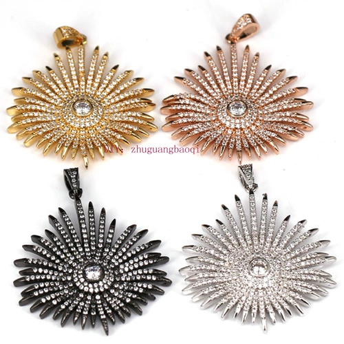 Аксессуар, плетеное ожерелье, свитер с кисточками, золото 24 карат, микроинкрустация