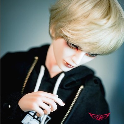 taobao agent Gray feathers Humanoid Ji Xuan 3 Symptimum Male Body Naked Doll SD/ BJD Doll Sutra+Suitou