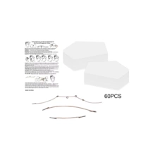 60 наклеек (3 веревки) квадратов (3 веревки)