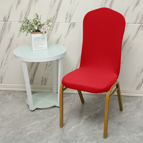 Красный эластичный банкетный стул чехла отель обеденный рукав рукав